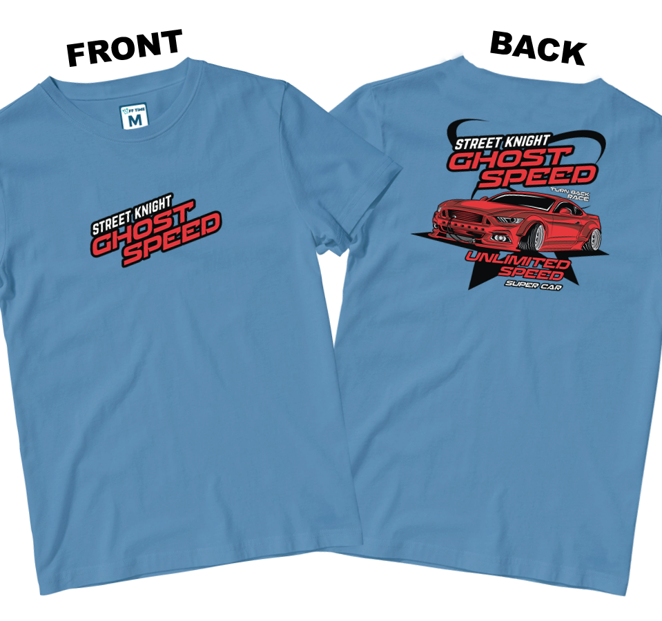 Cotton Shirt: Street Knight Ghost Speed (Front and Back)