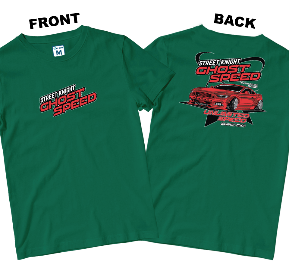 Cotton Shirt: Street Knight Ghost Speed (Front and Back)