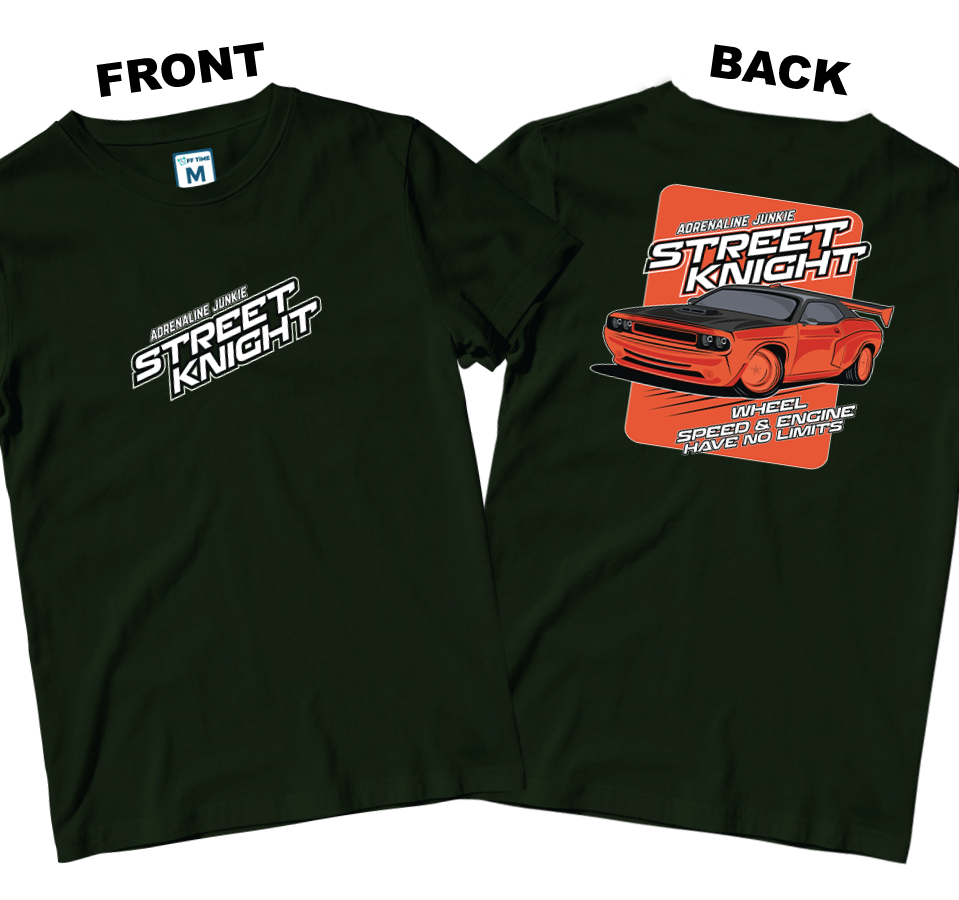 Cotton Shirt: Street Knight (Front and Back)