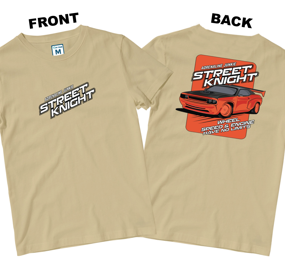 Cotton Shirt: Street Knight (Front and Back)