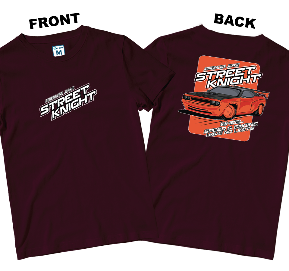 Cotton Shirt: Street Knight (Front and Back)