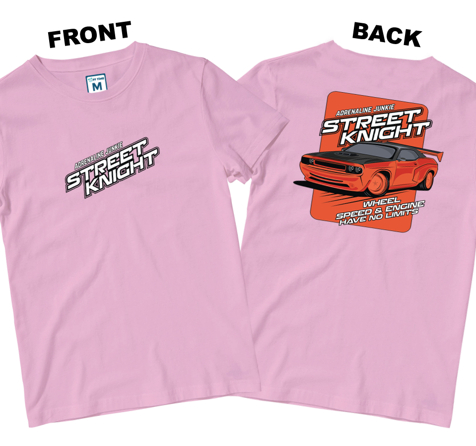 Cotton Shirt: Street Knight (Front and Back)