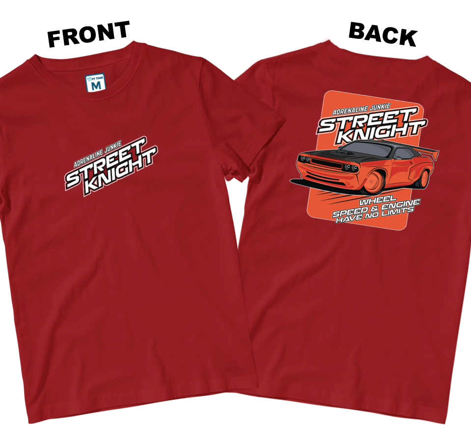 Cotton Shirt: Street Knight (Front and Back)