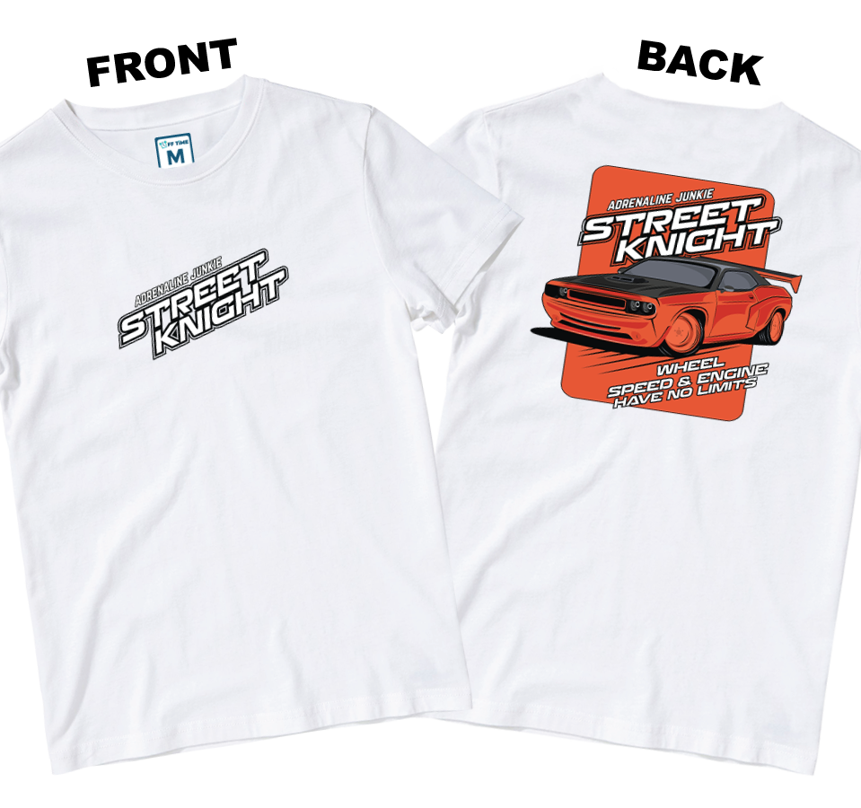 Cotton Shirt: Street Knight (Front and Back)