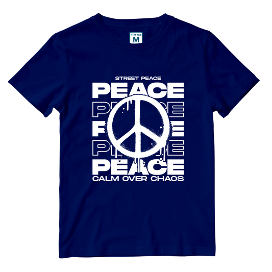 Cotton Shirt: Street Peace