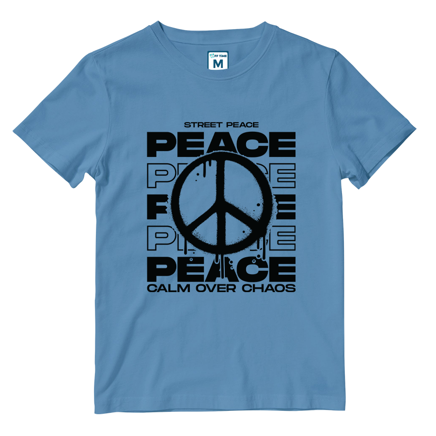 Cotton Shirt: Street Peace