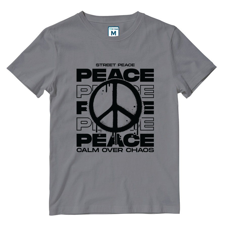 Cotton Shirt: Street Peace