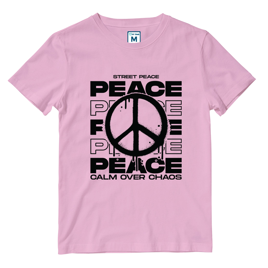 Cotton Shirt: Street Peace