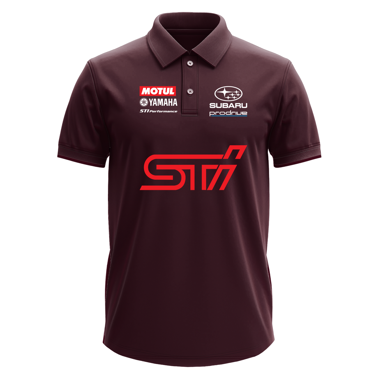 Drifit Polo Shirt: Subaru STI