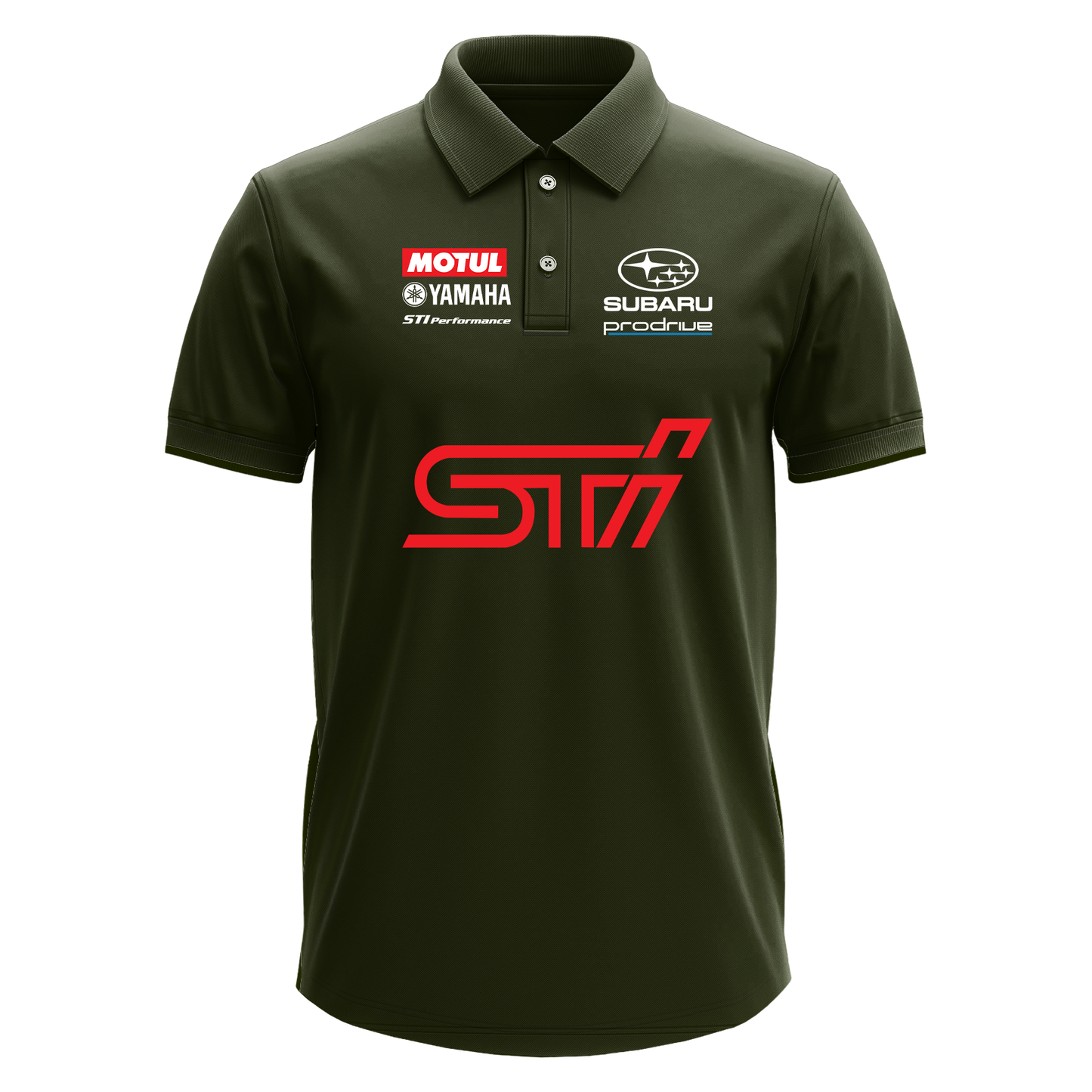 Drifit Polo Shirt: Subaru STI