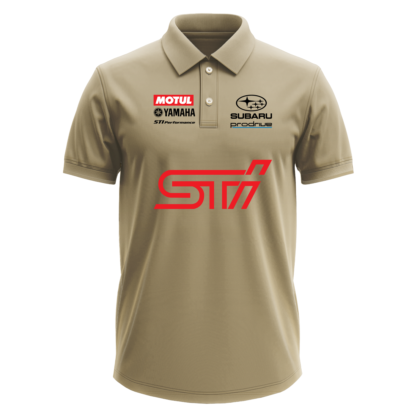 Drifit Polo Shirt: Subaru STI