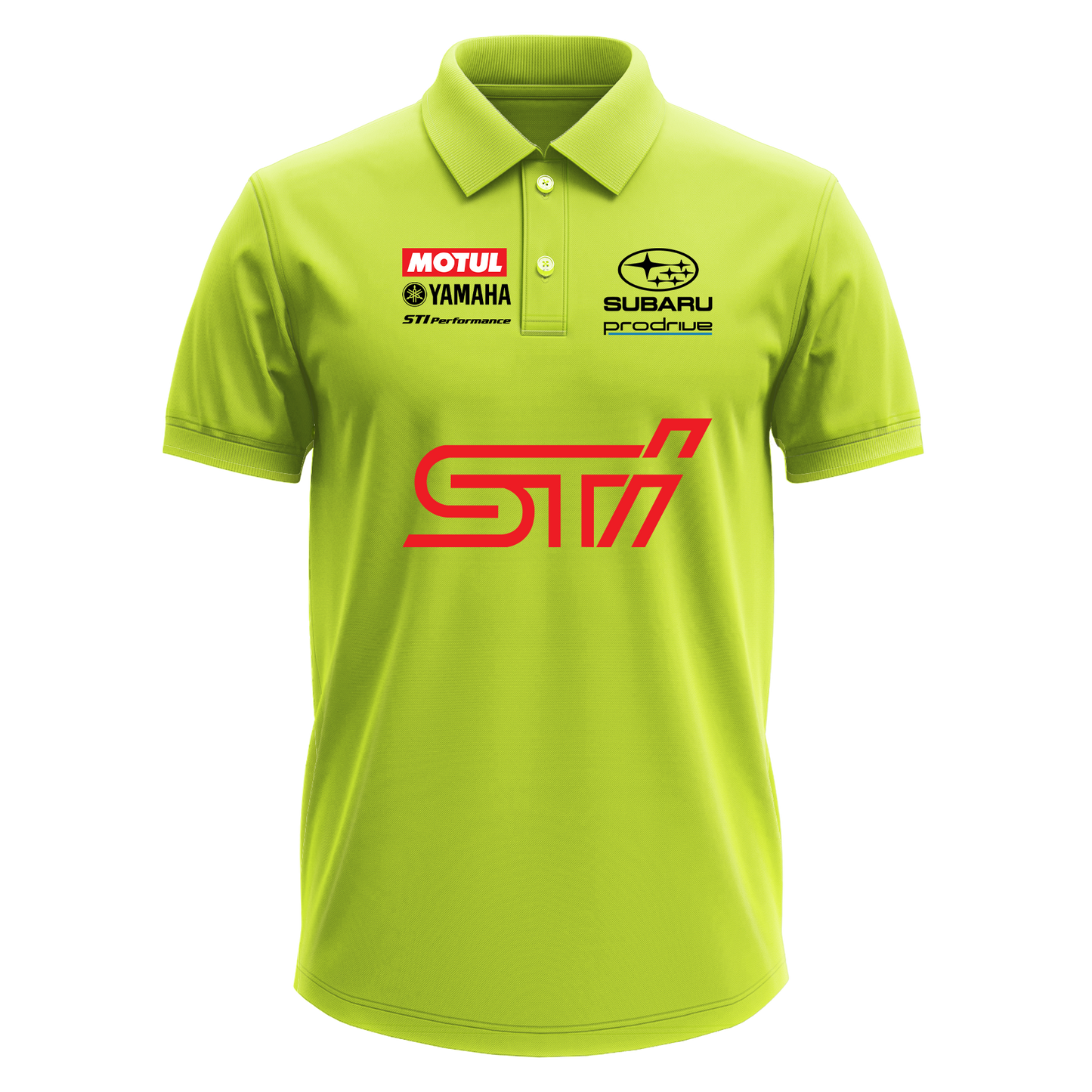 Drifit Polo Shirt: Subaru STI
