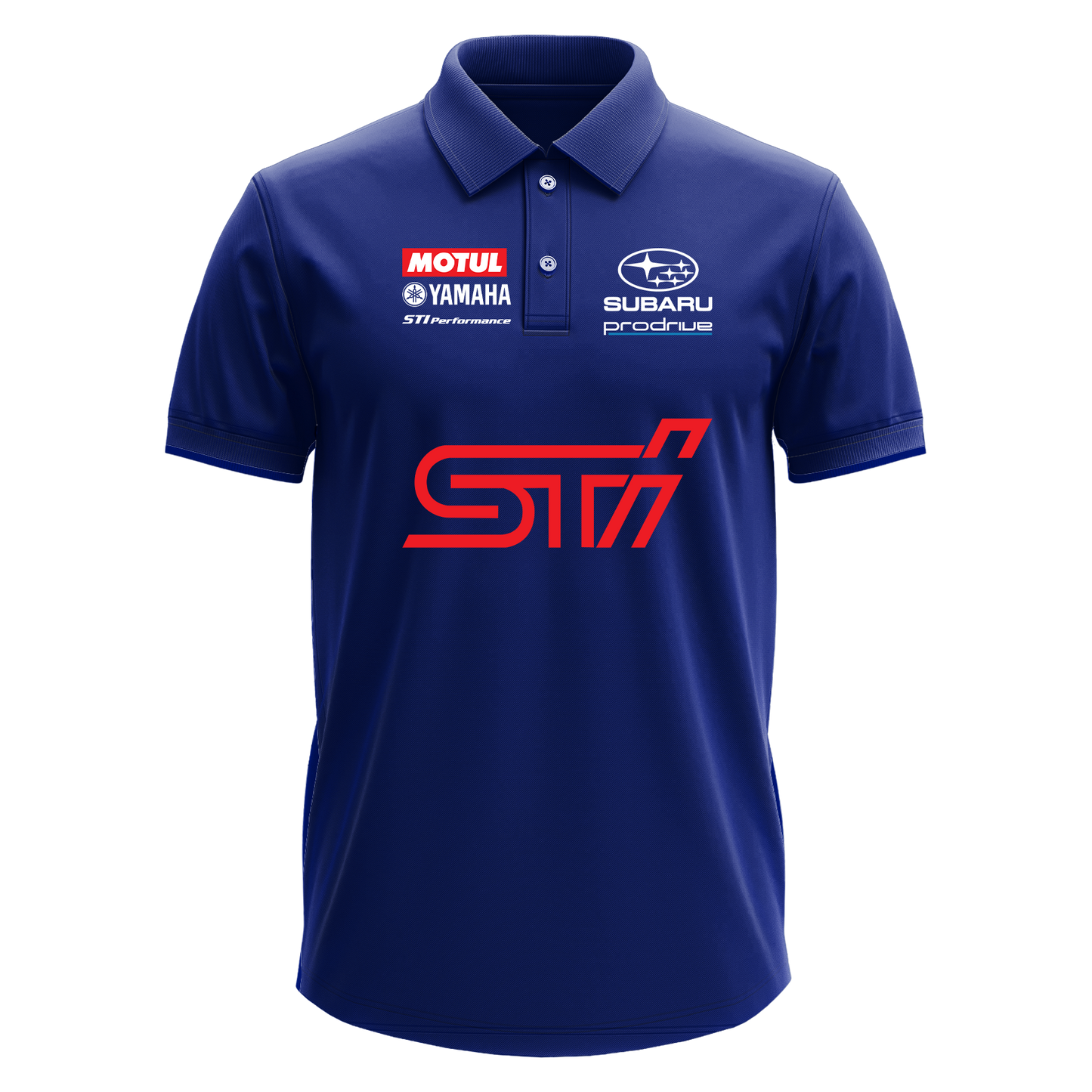 Drifit Polo Shirt: Subaru STI