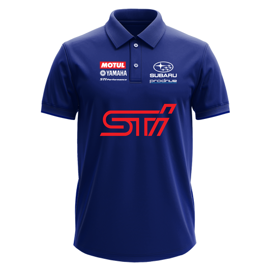 Drifit Polo Shirt: Subaru STI