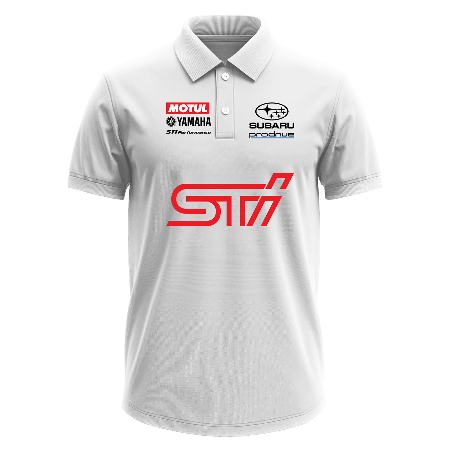 Drifit Polo Shirt: Subaru STI