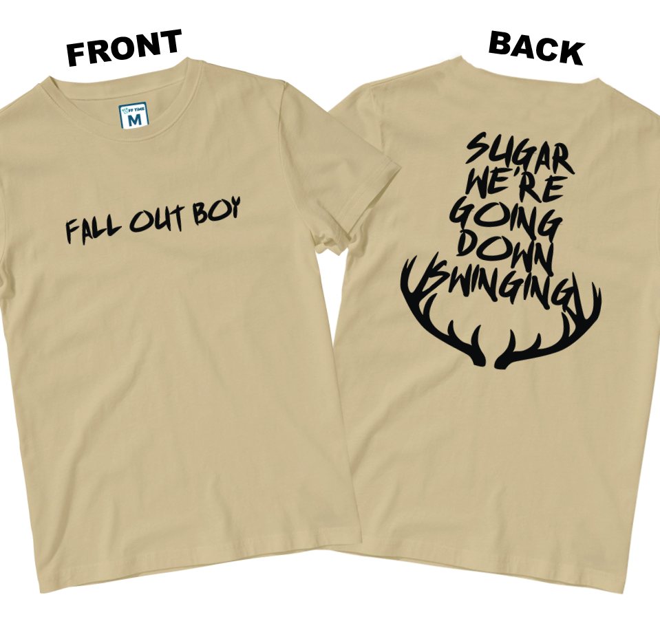 Cotton Shirt: Sugar We're Going Down (Front and Back)