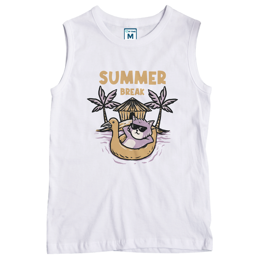 Sleeveless Drifit Shirt: Summer Break