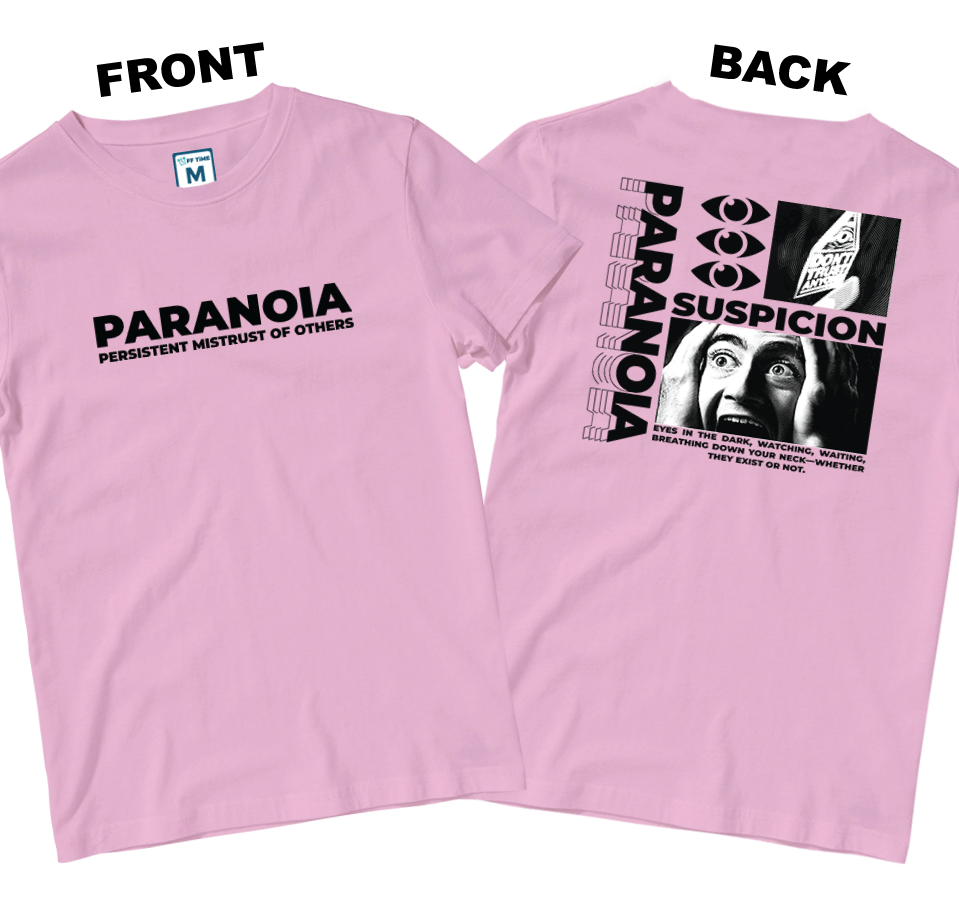 Cotton Shirt: Suspicion (Front and Back)