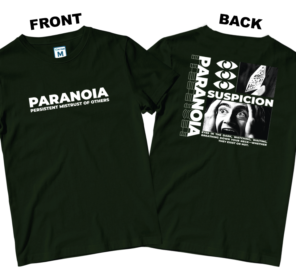 Cotton Shirt: Suspicion (Front and Back)