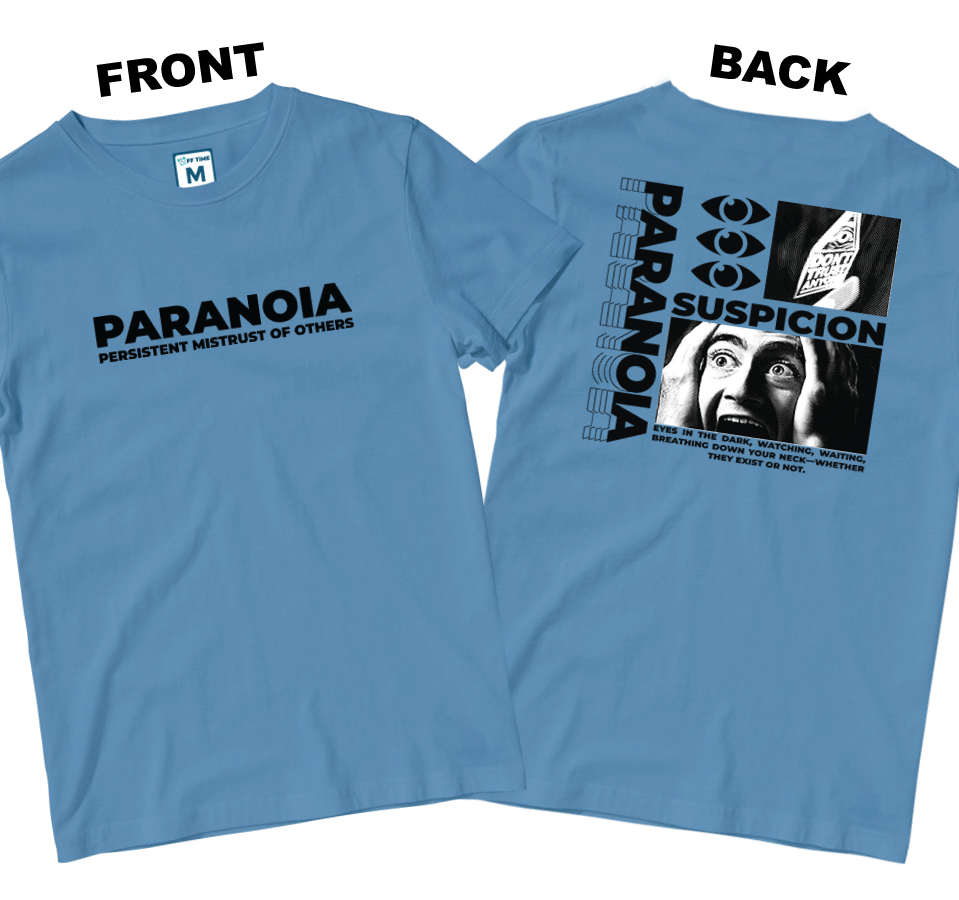 Cotton Shirt: Suspicion (Front and Back)