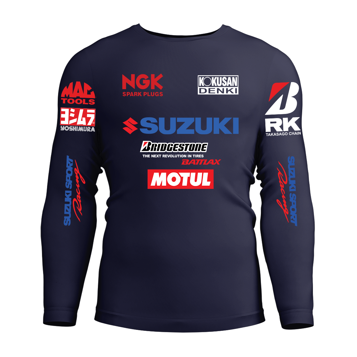 Long Sleeve Drifit Shirt: Suzuki Generic