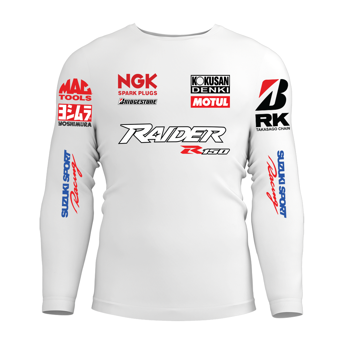 Long Sleeve Drifit Shirt: Suzuki RaiderR150