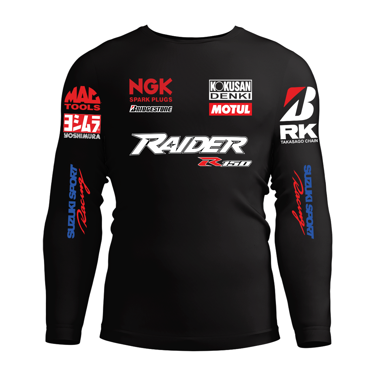 Long Sleeve Drifit Shirt: Suzuki RaiderR150