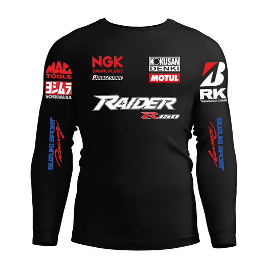 Long Sleeve Drifit Shirt: Suzuki RaiderR150