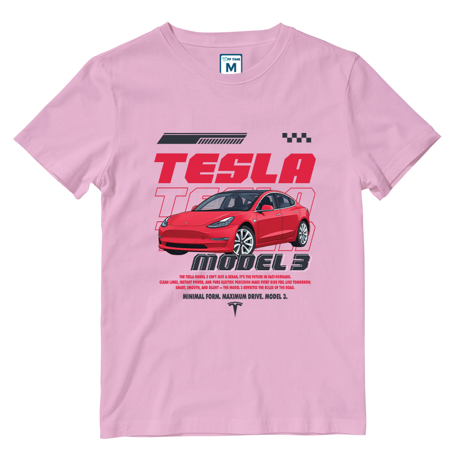 Cotton Shirt: TESLA MODEL 3