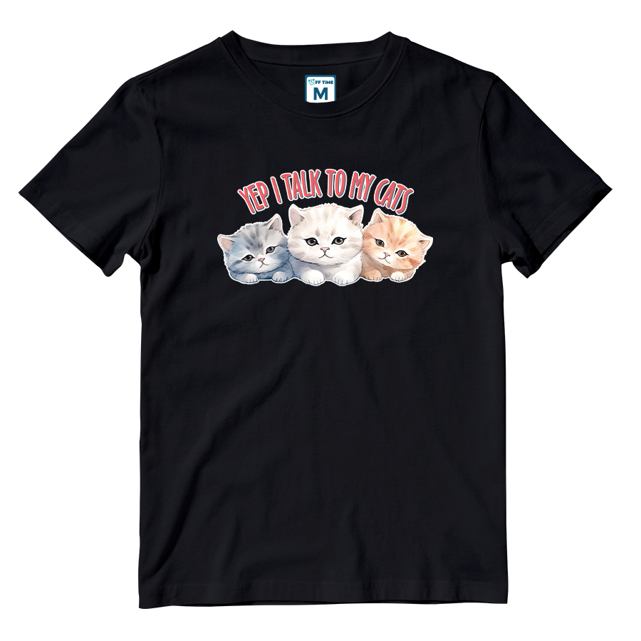 Cotton Shirt: Talk to Cats