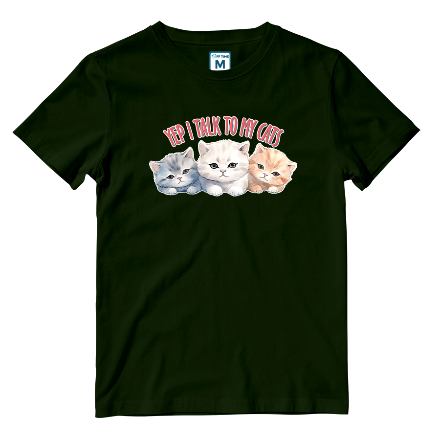 Cotton Shirt: Talk to Cats