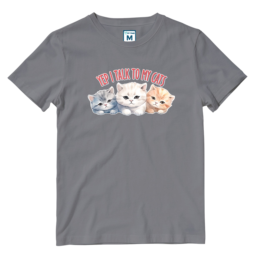 Cotton Shirt: Talk to Cats
