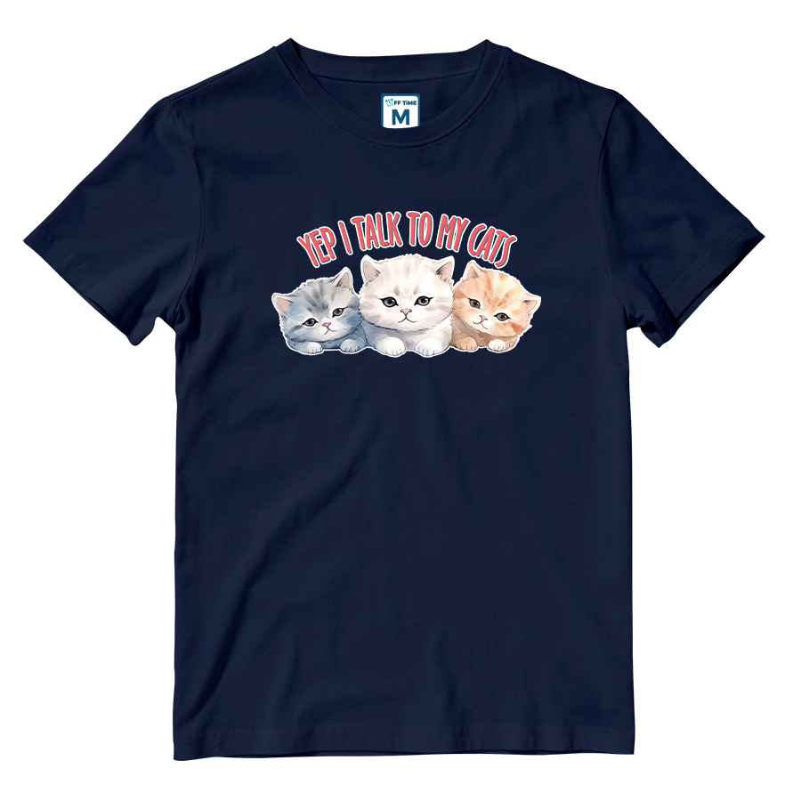 Cotton Shirt: Talk to Cats