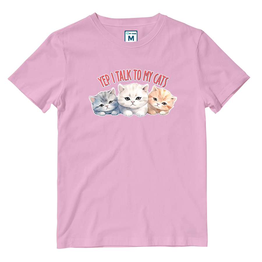 Cotton Shirt: Talk to Cats