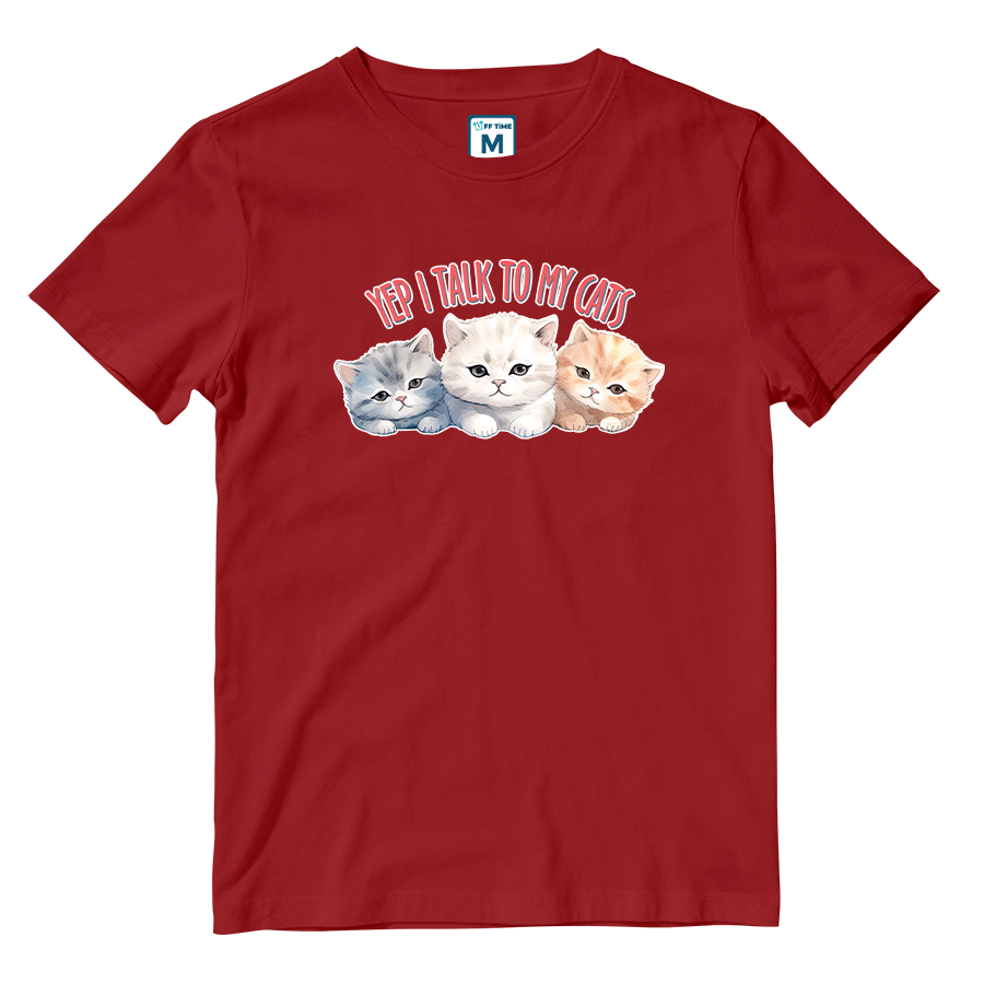 Cotton Shirt: Talk to Cats