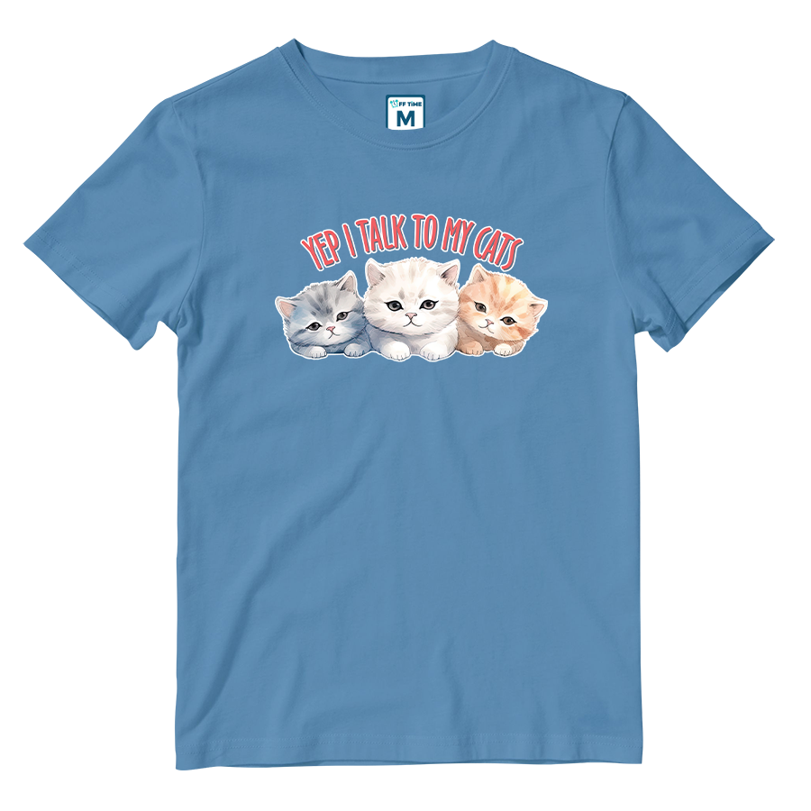 Cotton Shirt: Talk to Cats
