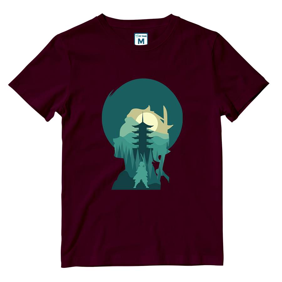 Cotton Shirt: Tanjiro Silhouette