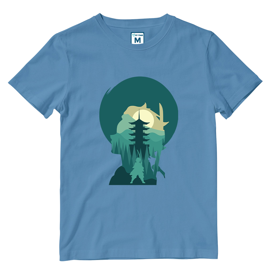 Cotton Shirt: Tanjiro Silhouette