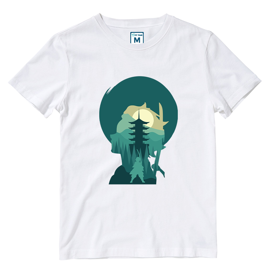 Cotton Shirt: Tanjiro Silhouette