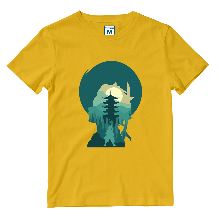 Cotton Shirt: Tanjiro Silhouette