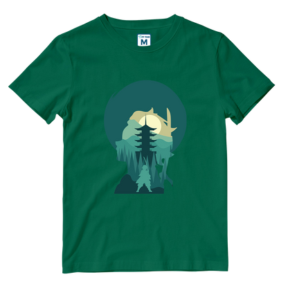 Cotton Shirt: Tanjiro Silhouette