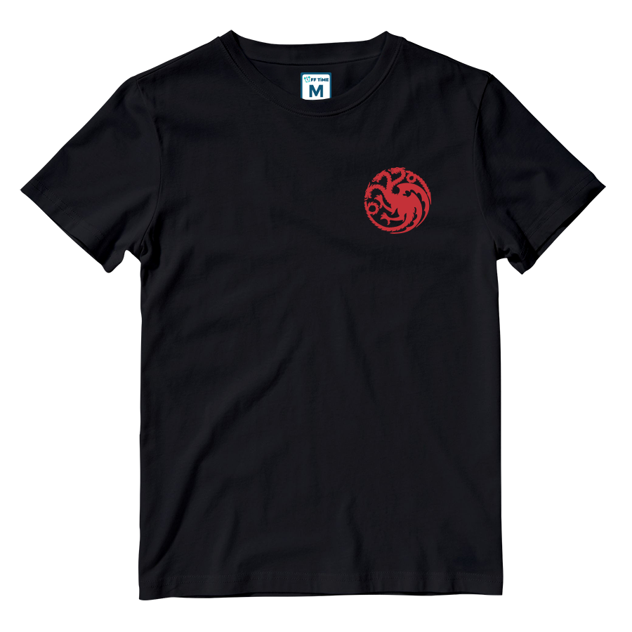 Cotton Shirt: Targaryen Sigil Pocket