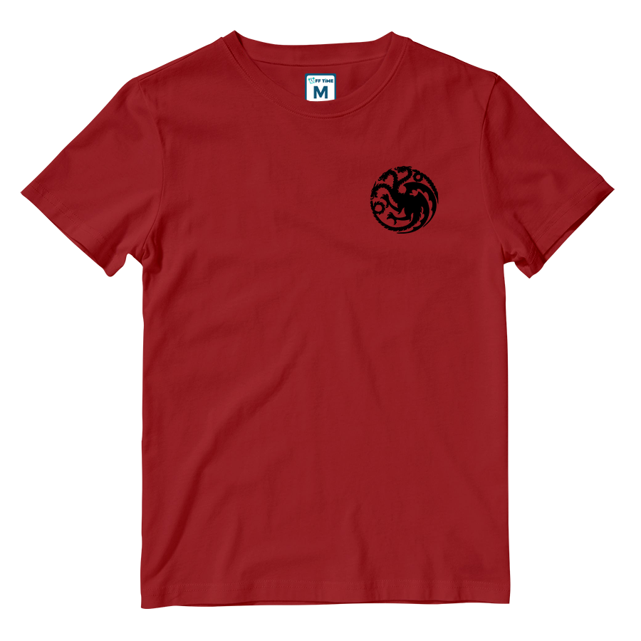 Cotton Shirt: Targaryen Sigil Pocket