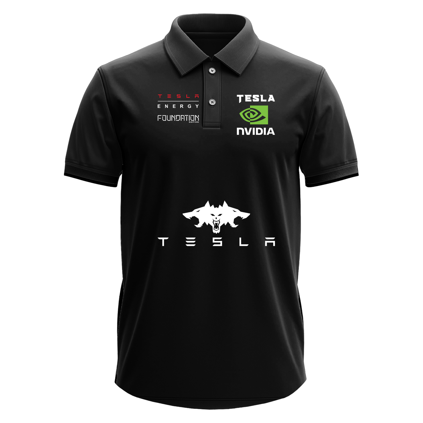 Drifit Polo Shirt: Tesla V1