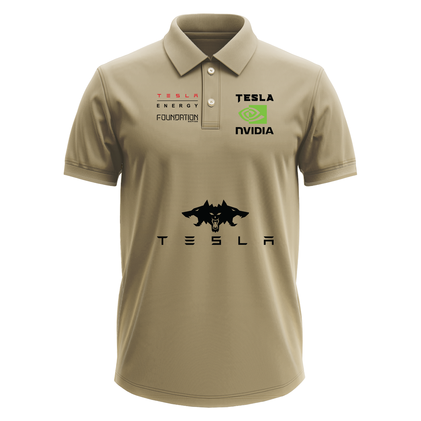 Drifit Polo Shirt: Tesla V1