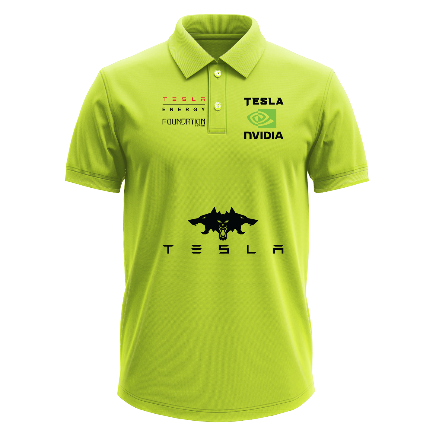 Drifit Polo Shirt: Tesla V1