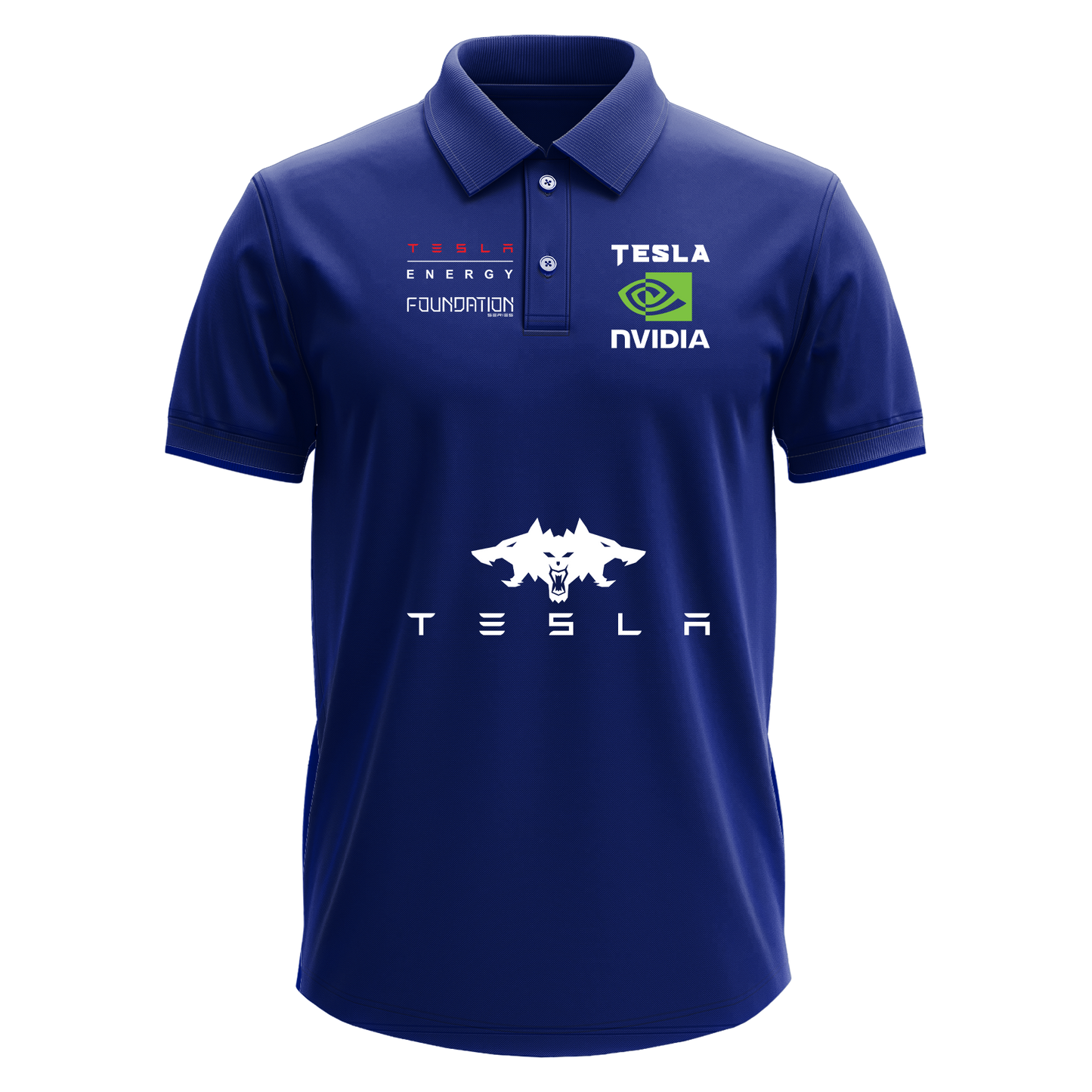 Drifit Polo Shirt: Tesla V1