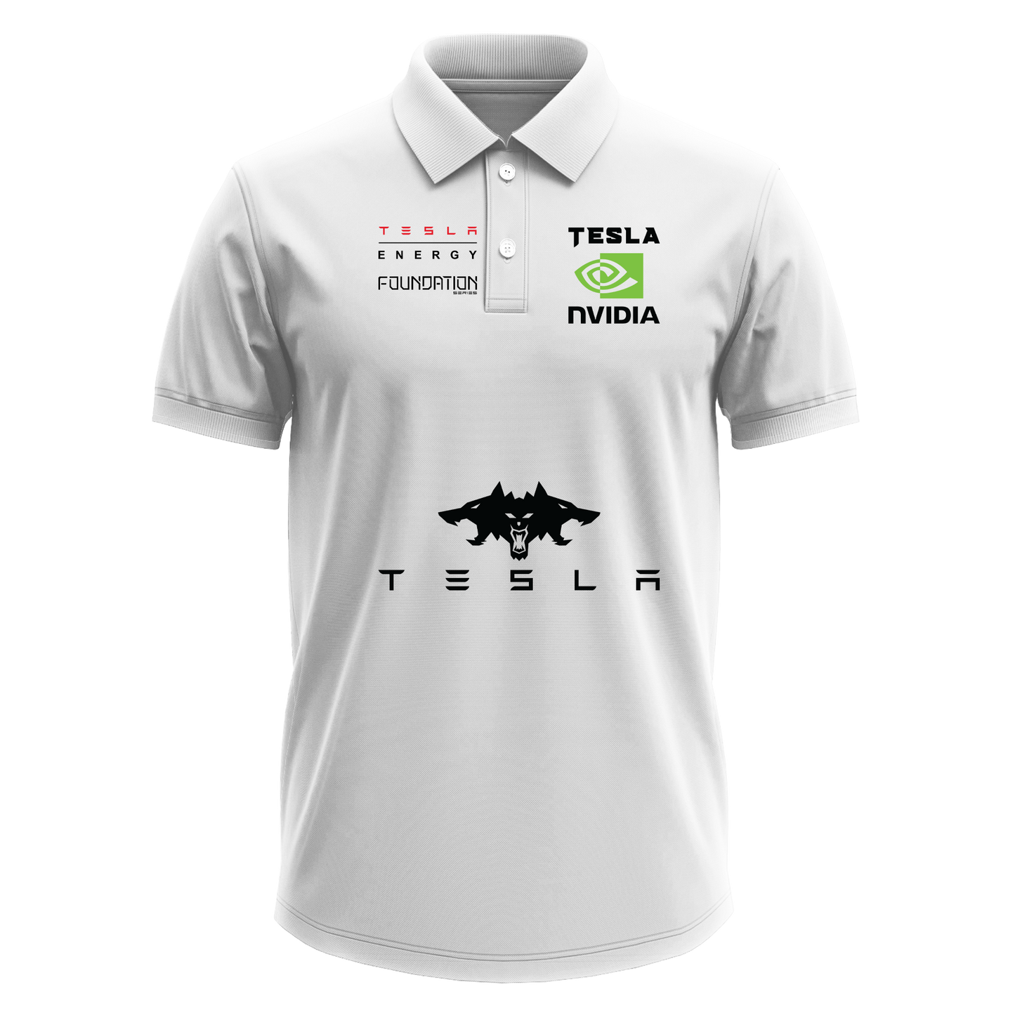 Drifit Polo Shirt: Tesla V1