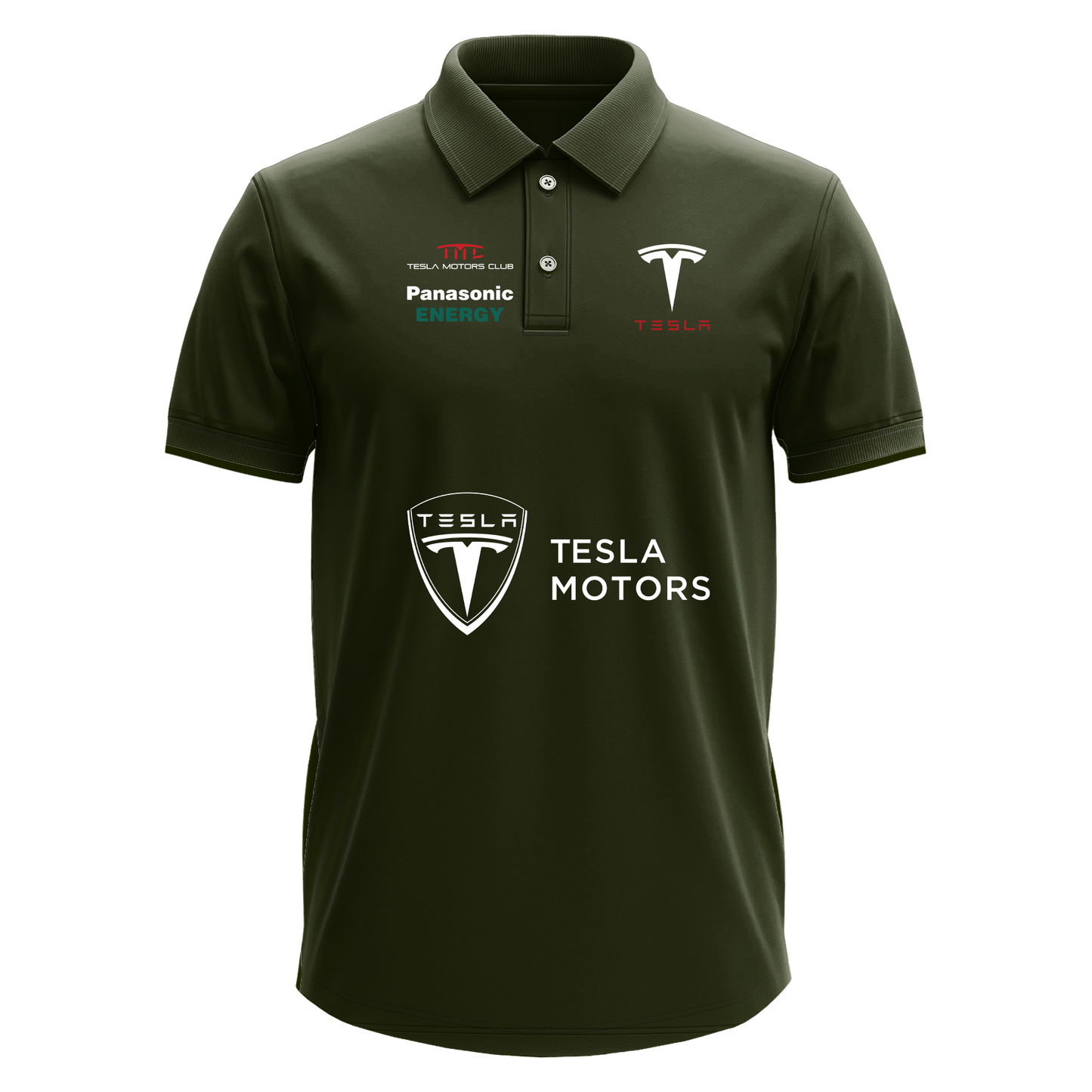 Drifit Polo Shirt: Tesla V2