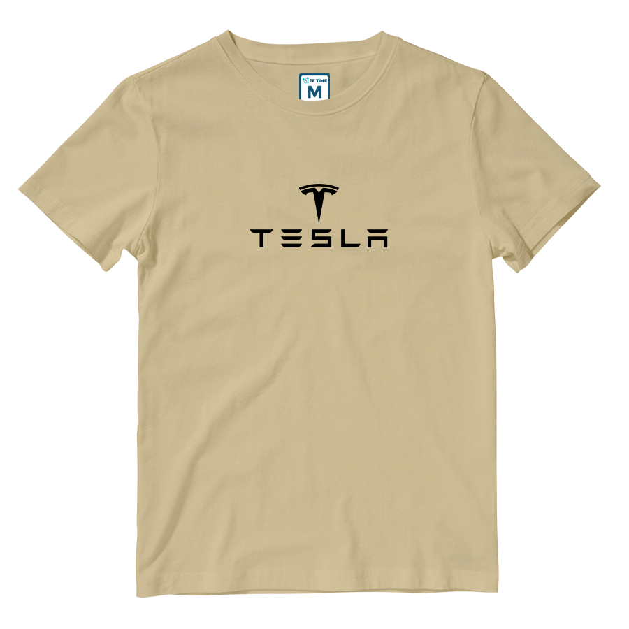 Cotton Shirt: Tesla